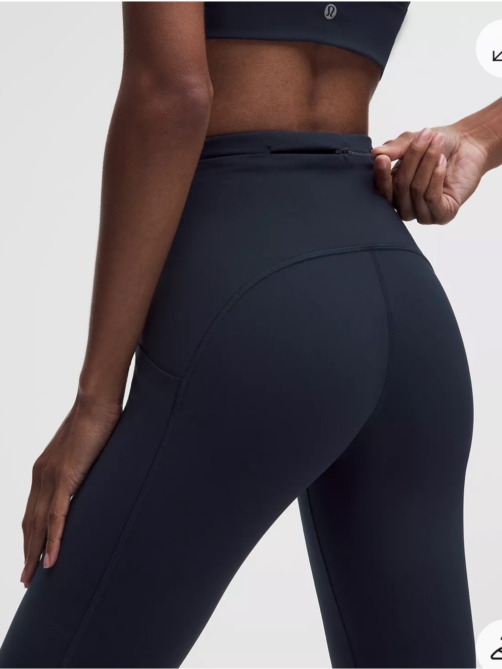 Lululemon Swift Speed High Rise 25” Tight Women’s 4 Mineral Blue